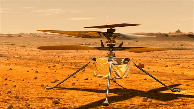 NASA Ingenuity helikopter