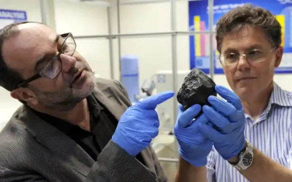 Tissint komplex meteorit - Fotó: APA